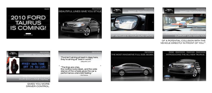 2010 Taurus Microsite Teaser